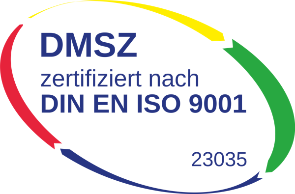 DMSZ – zertifiziert nach DIN EN ISO 9001